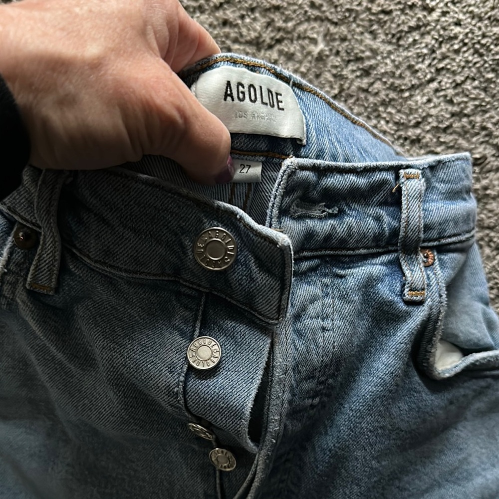 Agolde Riley destructed Jeans - Picture 4 of 6